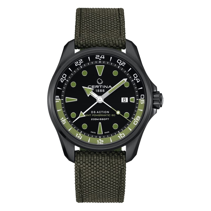 DS Action GMT Powermatic 80 — Certina