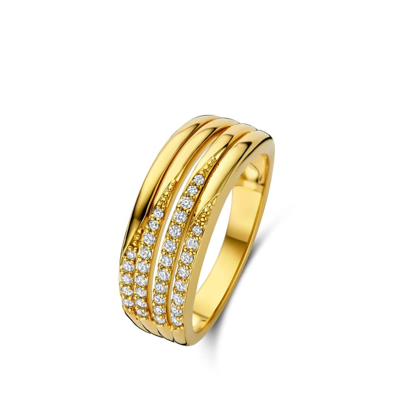 Ring in verguld zilver — Naiomy juwelen