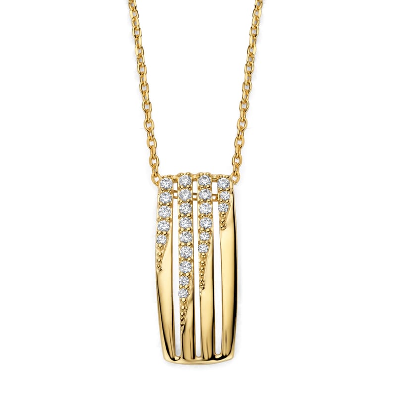Ketting in verguld zilver — Naiomy juwelen