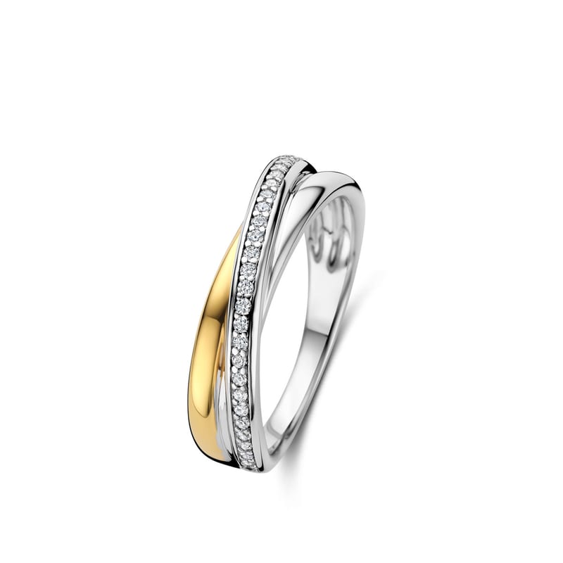 Ring in zilver en verguld zilver — Naiomy juwelen
