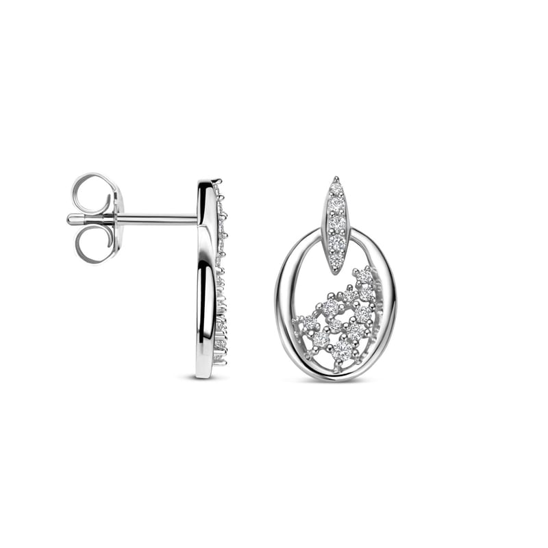 Oorbellen in zilver — Naiomy juwelen