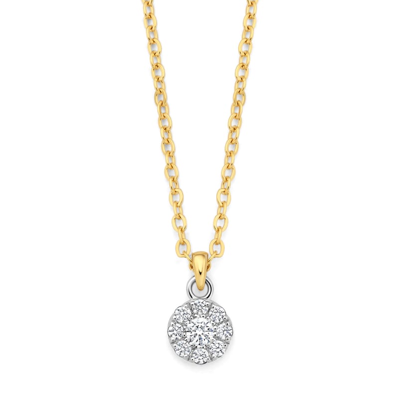 Ketting in zilver en verguld zilver — Naiomy juwelen