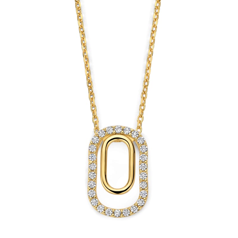 Ketting in verguld zilver — Naiomy juwelen