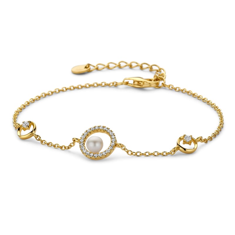 Armband in verguld zilver — Naiomy juwelen