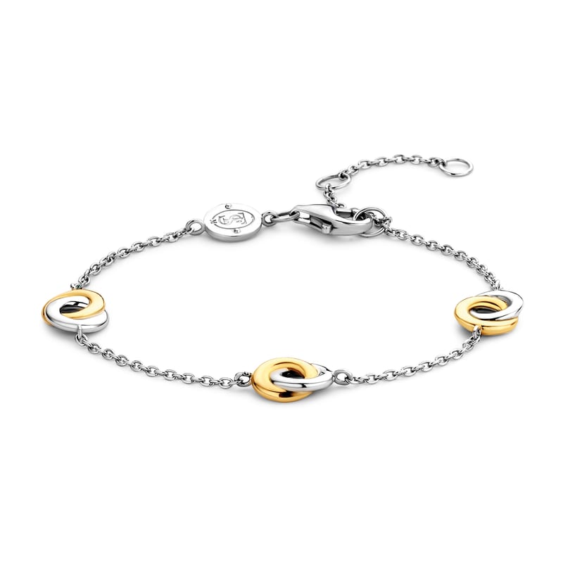 Forever Connected Bicolor Armband — Ti Sento juwelen