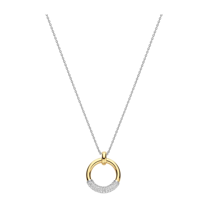 Modern Pavé Ketting — Ti Sento juwelen